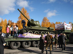Т-34 на выставке Сургут.Нефть.Газ.2010