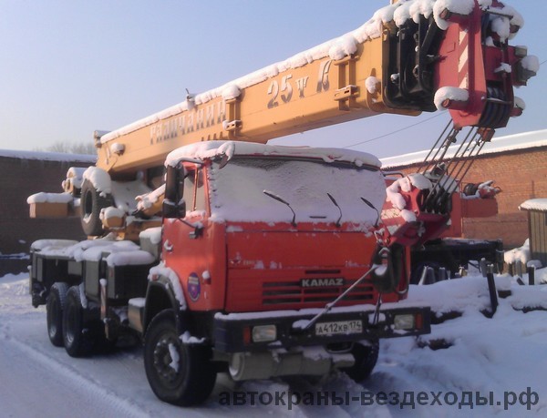 Автокран Галичанин КС-55713-1В - опыт эксплуатации